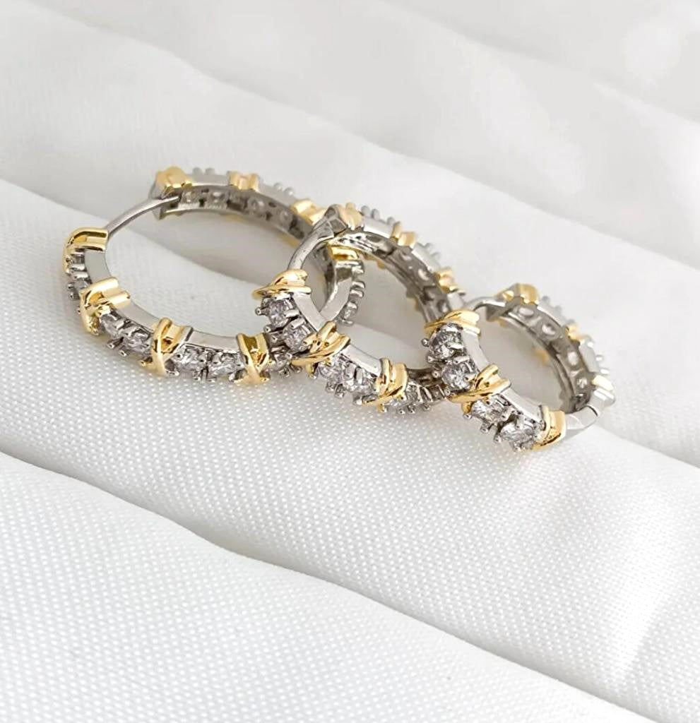 Ohrringe - XOXO Messing- Ohrringe SET Modeschmuck