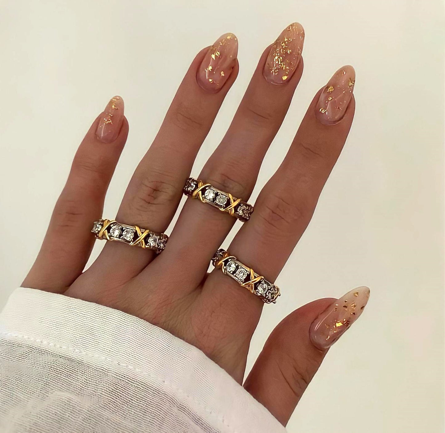 Ring - XOXO Messing-Ring