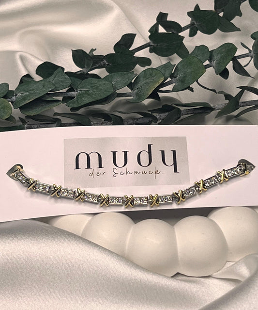 Armband - XOXO Messingarmband
